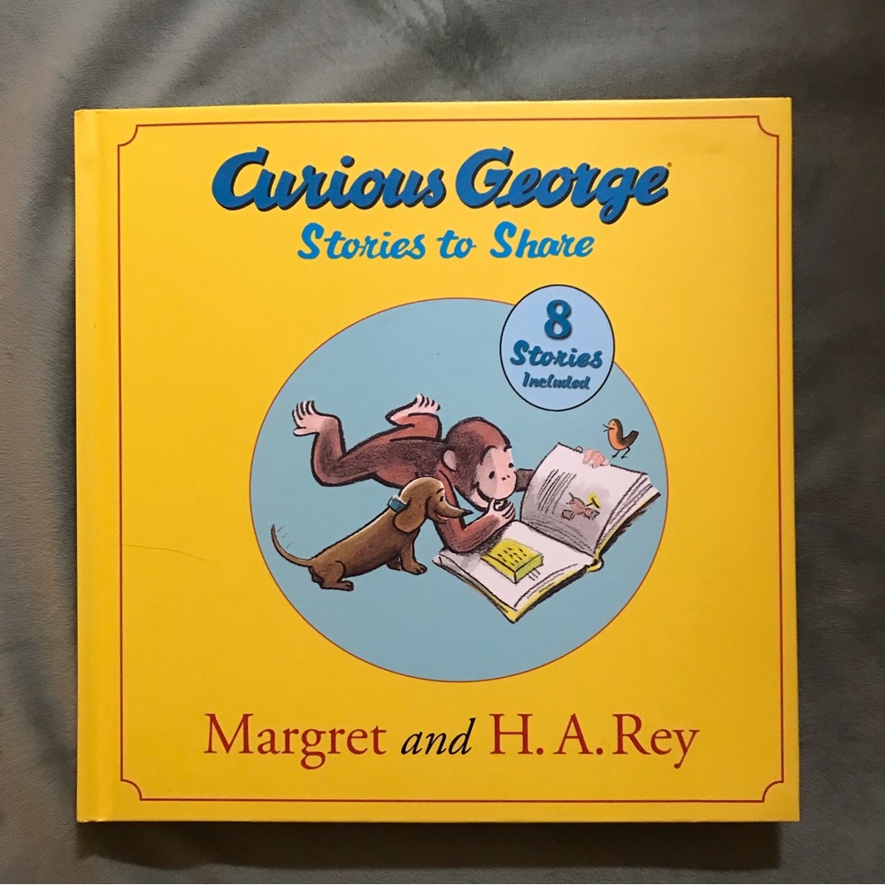 CURIOUS GEORGE stories to share 8 stories in 1 HARDCOVER